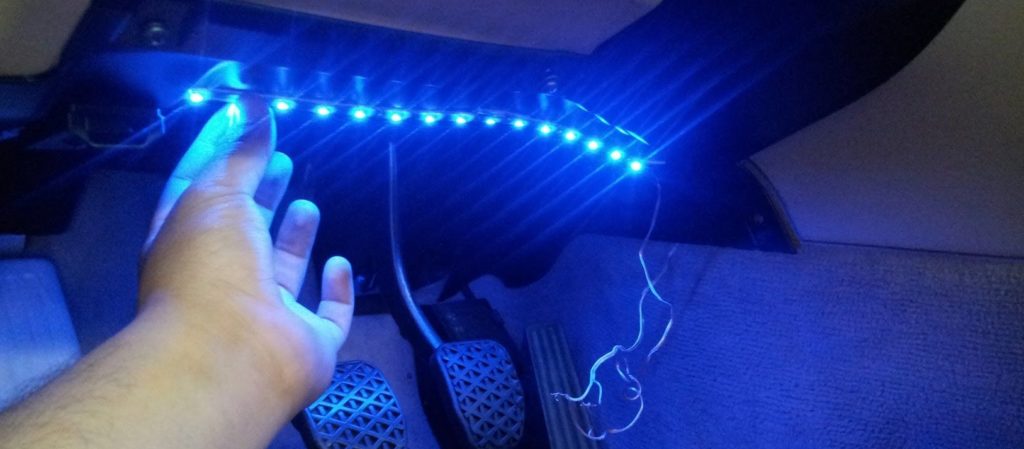 Enjoy late night driving with some of the coolest car interior lights on the market.